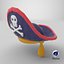 Cartoon pirate hat