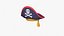 Cartoon pirate hat