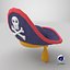 Cartoon pirate hat