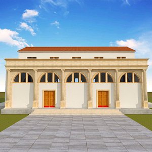 3D traditionnal basilic model