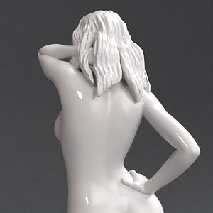 Woman nude 3d printable