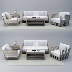 modern wood sofa