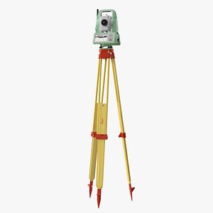 Total Station Leica TS10 with Tripod