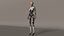 Cyborg Girl Bella, Rigged, PBR