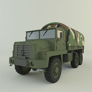 3D Berliet GBC 8 KT military truck