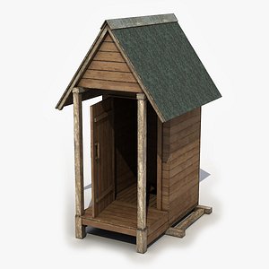 Wooden Toilet 3