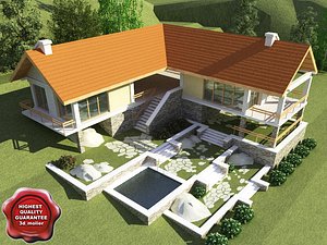 villa v13 3d model