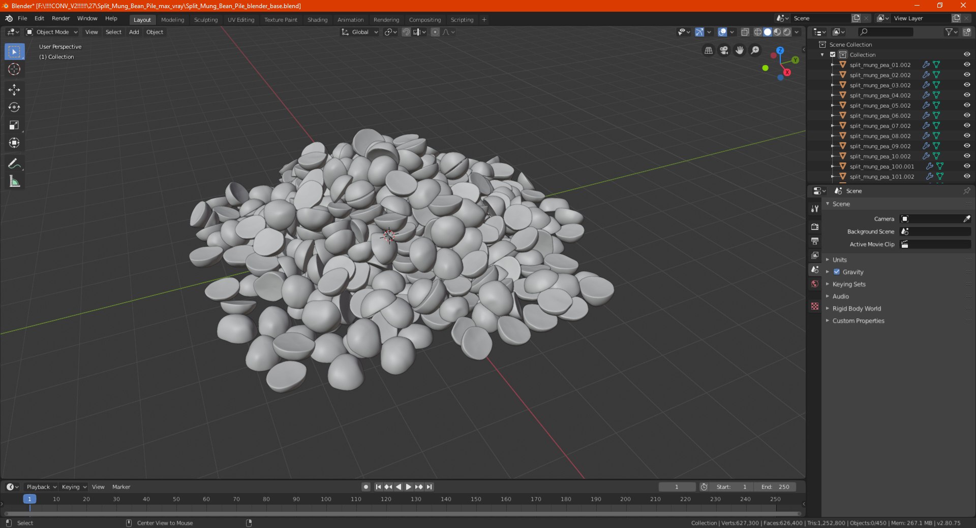 3D split mung bean pile model https://p.turbosquid.com/ts-thumb/mn/V8eKfk/GUmXqwDs/splitmungbeanpilevray3dmodel021/jpg/1589700758/1920x1080/fit_q87/b64a0fcd39e7065a7332c6b582b7b6a3cfabf7f1/splitmungbeanpilevray3dmodel021.jpg