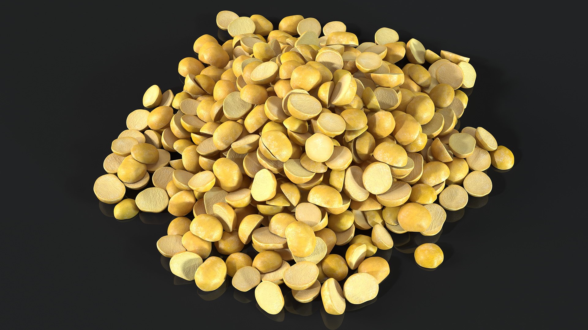 3D split mung bean pile model https://p.turbosquid.com/ts-thumb/mn/V8eKfk/QAiKIqQA/splitmungbeanpilevray3dmodel005/jpg/1589700603/1920x1080/fit_q87/5a2c69e6a516452be6c7113c1537c49a8d9ea523/splitmungbeanpilevray3dmodel005.jpg