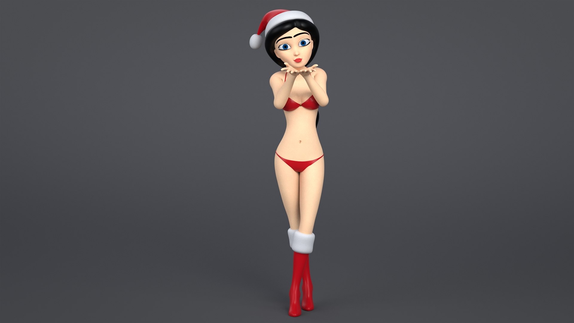 rigged cartoon santa woman 3D model https://p.turbosquid.com/ts-thumb/mn/WA9XAZ/2H6Vuhon/santawomanmayarigged_09/jpg/1564642475/1920x1080/fit_q87/3062121731523cc06d01a22c4e97af7b9c955244/santawomanmayarigged_09.jpg