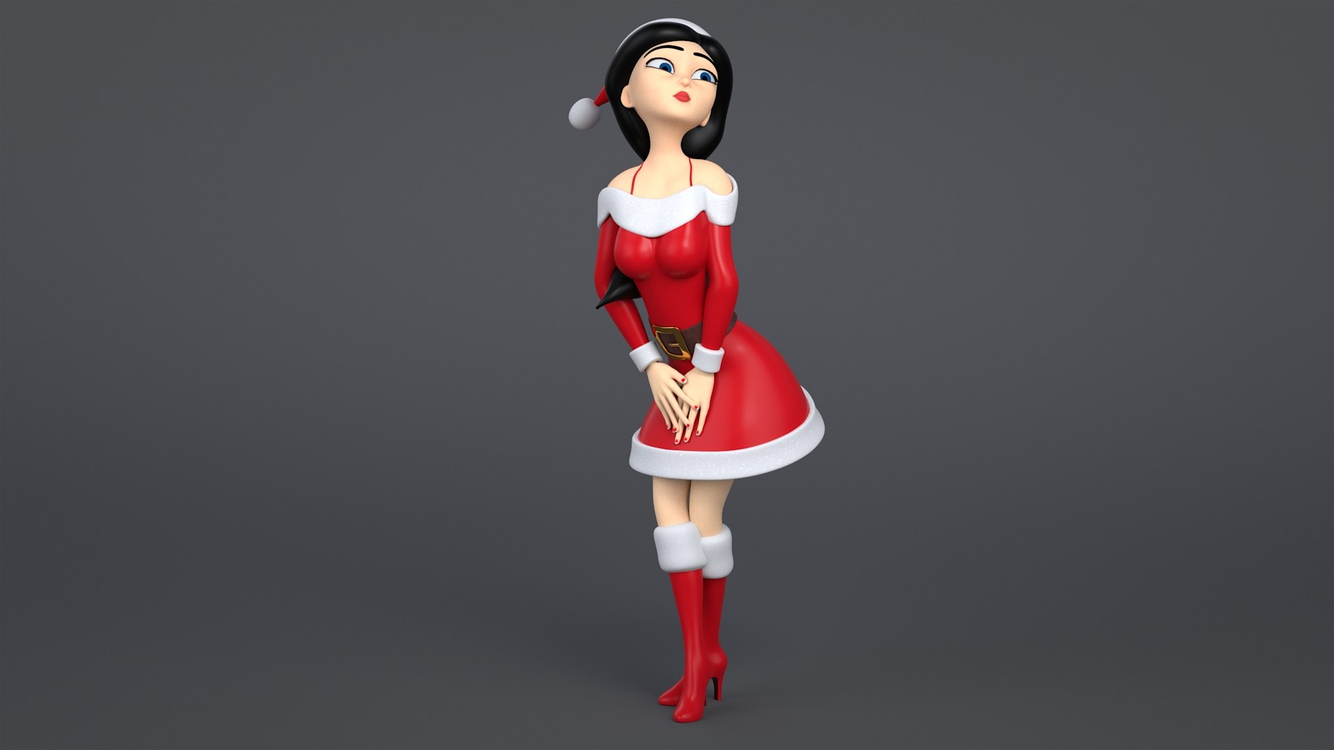 rigged cartoon santa woman 3D model https://p.turbosquid.com/ts-thumb/mn/WA9XAZ/6OiSojwF/santawomanmayarigged_05/jpg/1564642475/1920x1080/fit_q87/64395c98373885976088560aa3a415cd5fa9431c/santawomanmayarigged_05.jpg