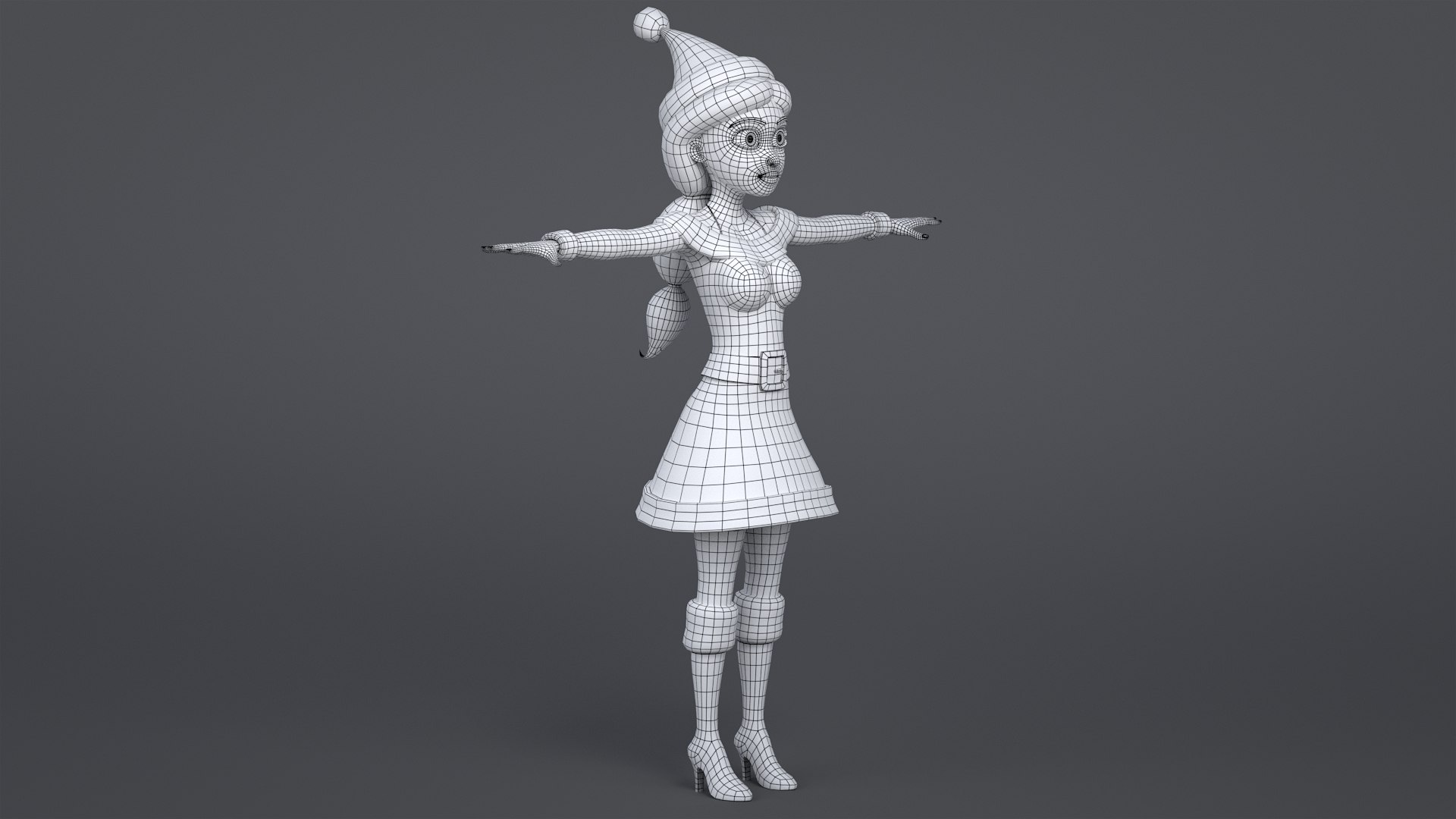 rigged cartoon santa woman 3D model https://p.turbosquid.com/ts-thumb/mn/WA9XAZ/VaGkhEhr/santawomanmayariggedtposewf_01/jpg/1564642583/1920x1080/fit_q87/203d6ce47e790284988d21d4595b76cd0402112b/santawomanmayariggedtposewf_01.jpg