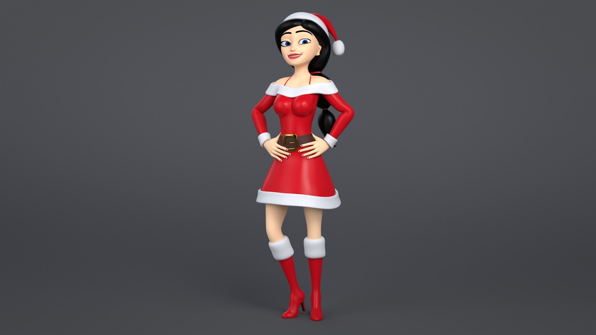 rigged cartoon santa woman 3D model https://p.turbosquid.com/ts-thumb/mn/WA9XAZ/onwkg884/santawomanmayarigged_02/jpg/1564642475/1920x1080/fit_q87/f7891b2da18e2da0418b1fc4146097071dc43613/santawomanmayarigged_02.jpg