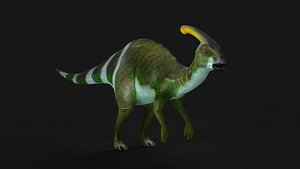 Parasaurolophus Dinosaur Cretaceous Herbivore Carnivore
