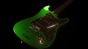 Electric Guitar 3D model
