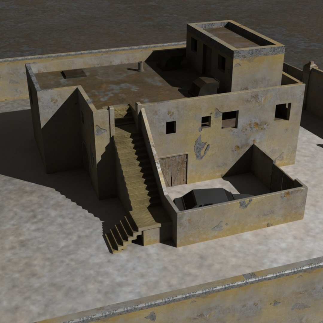 3d Arab House Model