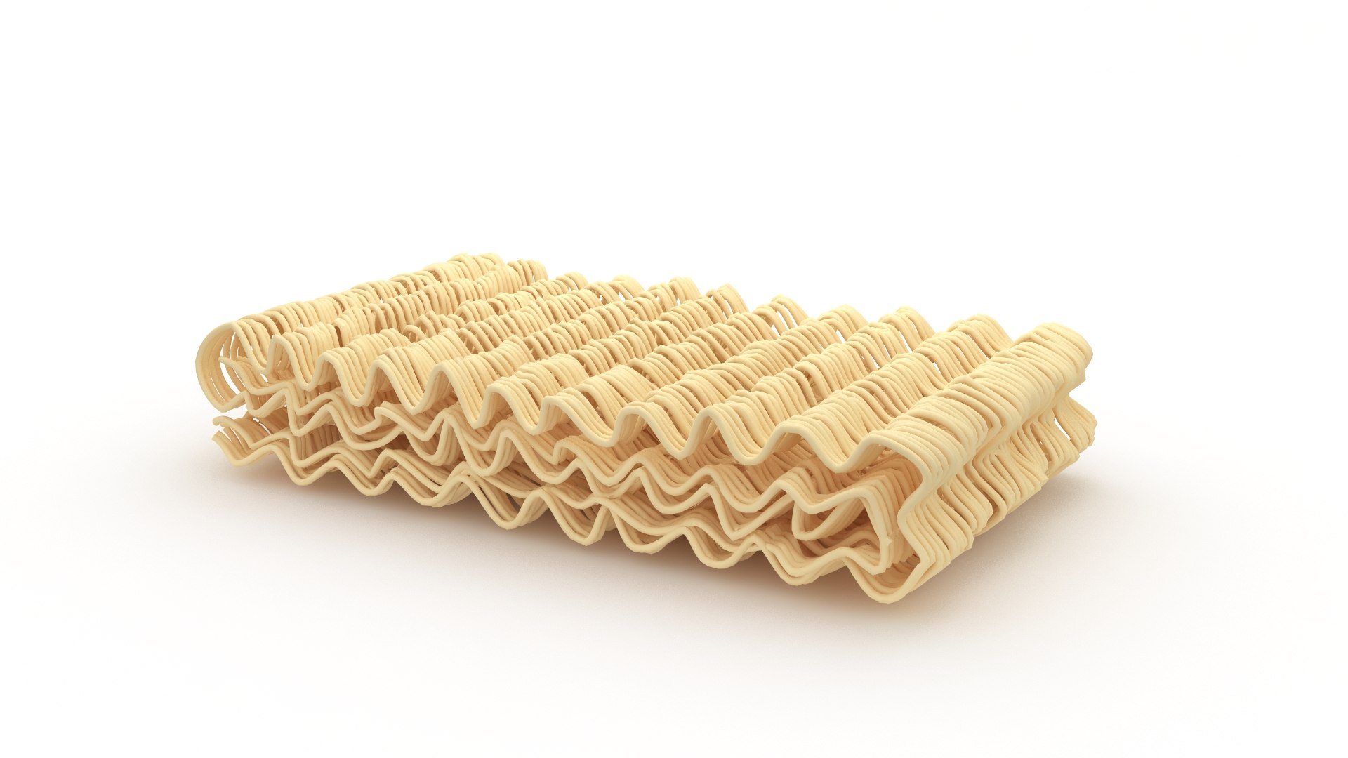 Instant Noodle Brick Cake 3 3D Model Model TurboSquid 1997253