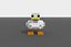 Voxel Ente Low-Poly