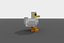 Voxel Ente Low-Poly