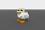 Voxel Ente Low-Poly