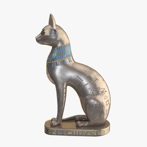 bastet ancient egyptian 3D