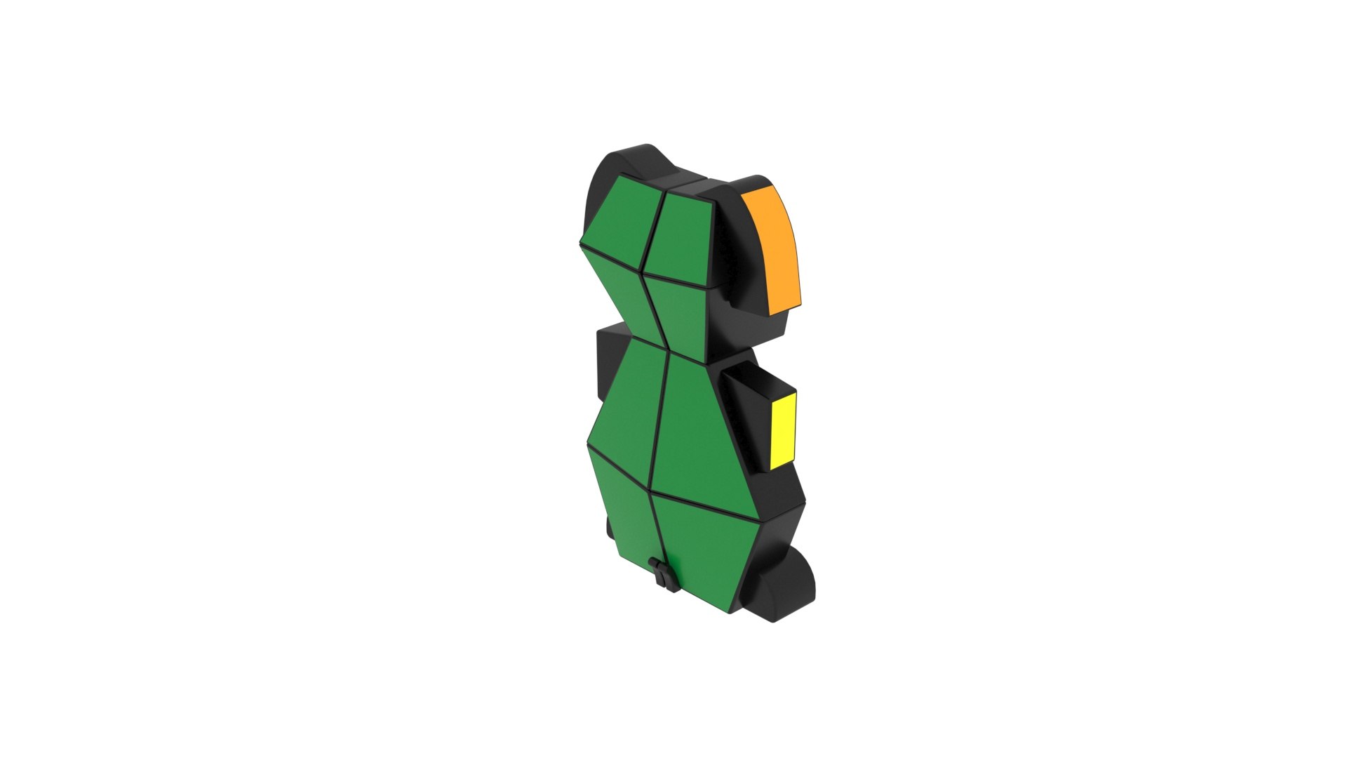 Dog Rubiks Cube 3D Model - TurboSquid 1805462