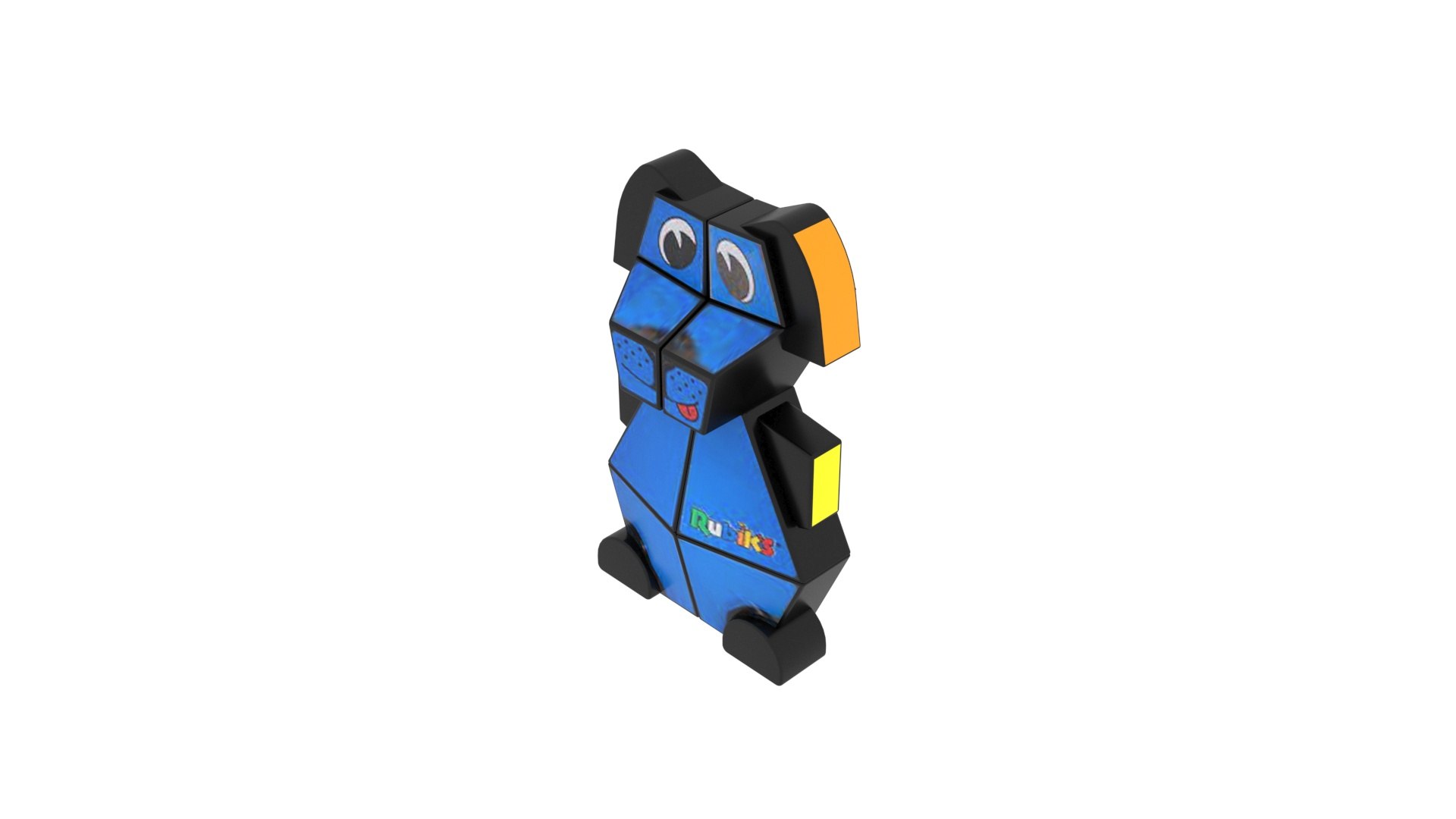 Dog Rubiks Cube 3D Model - TurboSquid 1805462