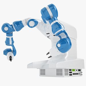 3D Industrial Robot Generic 23 model