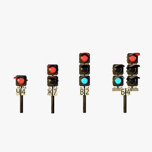 Modular Railroad Traffic Lights
