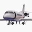 dassault falcon 2000lxs 3d model