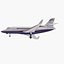 Dassault Falcon 2000LXS. Animated. 5