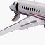 dassault falcon 2000lxs 3d model