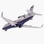 dassault falcon 2000lxs 3d model