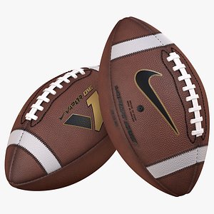 american football sports ball 3D model