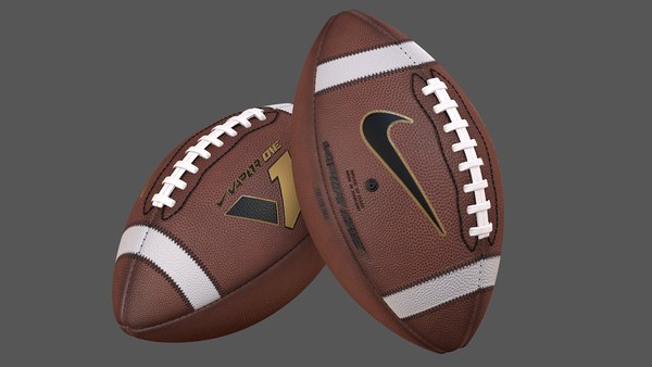 bordado metodología ganado modelo 3d Balón de fútbol americano Nike Vapor One - TurboSquid 1432137