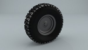 Realistic 4WD Offroad Wheelset