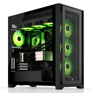 Gaming PC 17 3D model