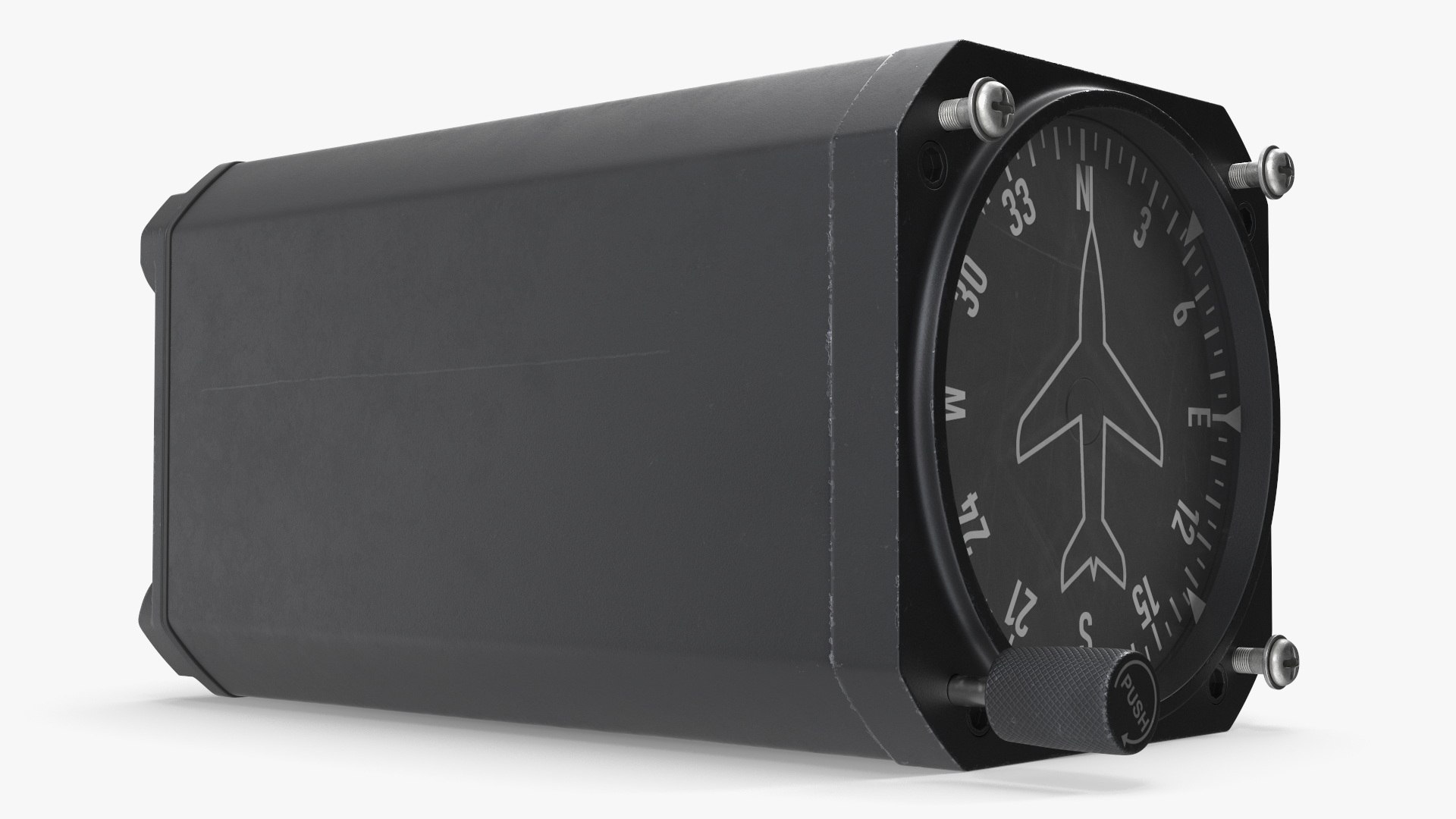 3D Aviation Directional Compass Indicator Animated Rigged For Maya ...