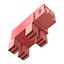 3d minecraft pig rigged