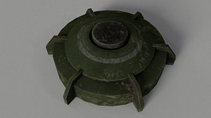 landmine explosive bomb 3D