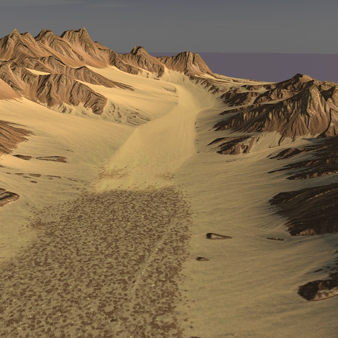 3d model mountain games maps