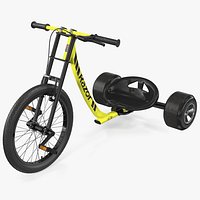 Razor DXT Drift Trike Yellow