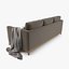 Crate and Barrel Taraval 3 Seat Sofa