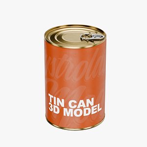 3D model Tin Can 4