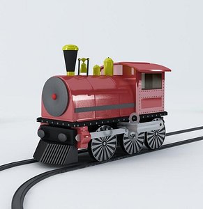 toy train 3d max