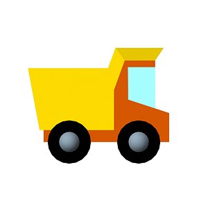 toy truck 3d ma