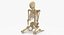 Real Human Female Skeleton Pose 105