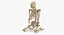 Real Human Female Skeleton Pose 105