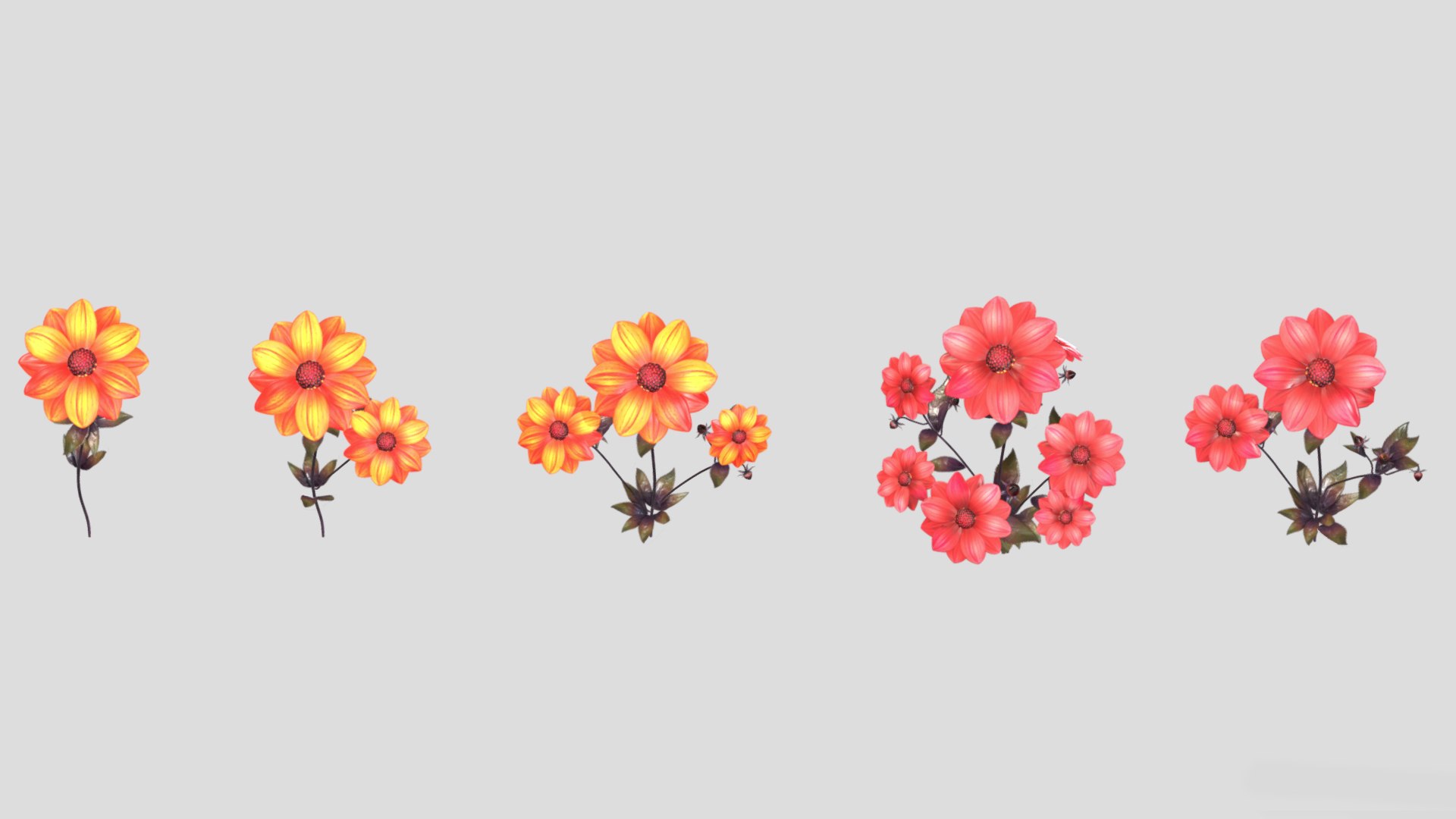 3D Dahlia Bishop Flower Low Poly https://p.turbosquid.com/ts-thumb/mo/W2C57F/O4/dahliabishopflowerlowpoly003/jpg/1733131711/1920x1080/fit_q87/ae2ab8373a24799b9bf8d44f019c0ab6ac96f832/dahliabishopflowerlowpoly003.jpg