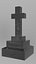 Low Poly Cemetery Prop Collection for Environment Design